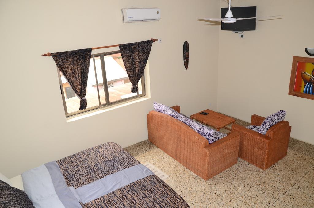 The Sleepy Hippo Hotel Accra Rum bild