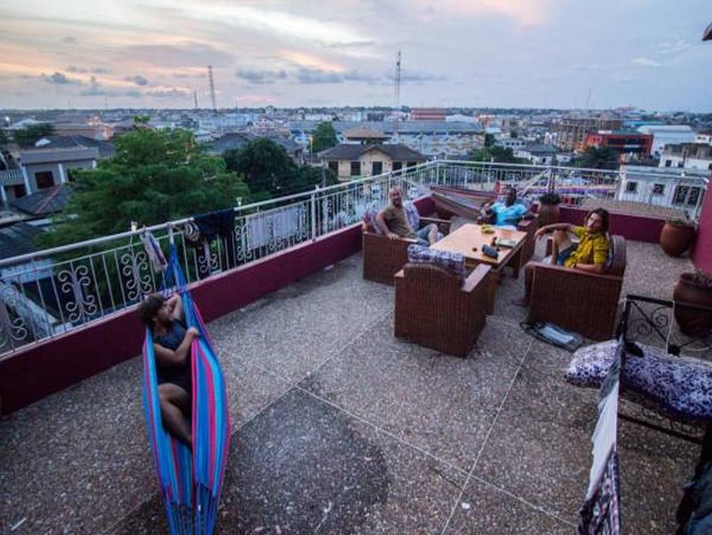 The Sleepy Hippo Hotel Accra Exteriör bild